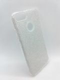 Чехол Xiaomi Redmi Note 5APrime Silicon + Plastic Twins silver