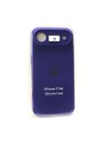 Чехол iPhone 17air Silicon Case original FULL Camera №37 ultra violet (4you)