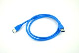 Кабель USB 3.0 папа/папа 1м синий