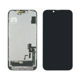 LCD iPhone 14 з чорним тачскрином + дисплейна рамка GX-OLED(M) 