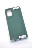 Чехол Samsung A02s/A025 Silicon Original FULL №17 Dark green (4you) "Акционная цена"