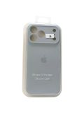 Чохол iPhone 17ProMax Silicon Case original FULL Camera №26 ash (4you)