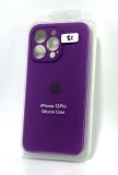 Чехол iPhone 13Pro Silicon Case original FULL Camera №37 ultra violet (4you)