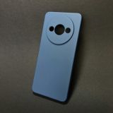 Чехол Xiaomi Redmi A3 Silicon Soft Silky №6 Blue (4you)