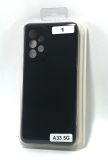 Чехол Samsung A33(5G) Silicon Original FULL №1 Black (4you)