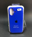 Чохол iPhone 17 Silicon Case original FULL №48 indigo (4you)