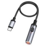 Прикуриватель HOCO UA30 Type-C mini cigarette lighter Black
