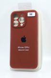 Чохол iPhone 13Pro Silicon Case original FULL Camera №32 milk chocolate (4you)