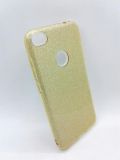 Чехол Xiaomi Redmi Note 5APrime Silicon + Plastic Twins gold "Акционная цена"