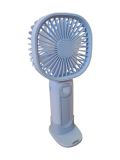 Вентилятор ручной HANDHELD FAN H137-12 (подставка для телефона, 3 режима, Type-C) Blue