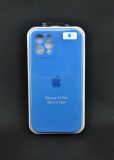 Чехол iPhone 12 Silicon Case original FULL Camera №3 iris (4you)