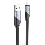Usb-cable iPhone 5 HOCO U119 1.2m (круглый) Black