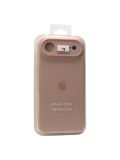 Чехол iPhone 17Air Silicon Case original FULL Camera №19 pink sand (4you)