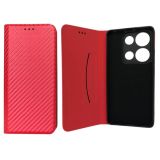 Flip Cover for Xiaomi Redmi 15c 4G 173mm Europe version Fiber Red (4you)