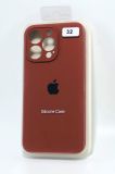 Чехол iPhone 15Pro Silicon Case original FULL Camera №32 milk chocolate (4you)