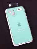 Чехол iPhone 11ProMax Silicon Case original FULL Camera №21 azure (4you) "Акционная цена"