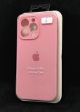 Чехол iPhone 13Pro Silicon Case original FULL Camera №6 light pink (4you)