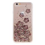 Чехол Huawei Y7 Prime (2018) Silicon YOUNICOU Swarovski Ромашки "Акционная цена"