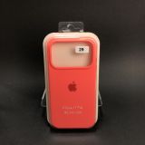 Чохол iPhone 17Pro Silicon Case original FULL №29 coral (4you)