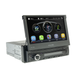 Автомагнитола CYCLONE MP-7056 (Bluetooth, USB, SD, дисплей 7*, 1DIN, +пульт, mp5, 12 мес гарантия)