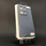 Чохол Xiaomi Redmi Note 14s(4G) Silicon Original FULL №12 Charcoal grey (4you)