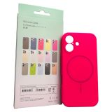 Чохол iPhone 17 Silicon BEATS with MagSafe №10 Sunrise Pink