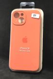 Чехол iPhone 14 Silicon Case original FULL Camera №27 peach (4you)