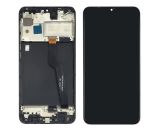 LCD Samsung A10/A105 (2019) с черным тачскрином + корпусная  рамка (M) 