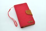 Чехол-книжка 4you Canvas 4"- 4,4" red/brown универсальная ТОП Продаж! "Акционная цена"