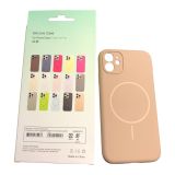 Чохол iPhone 11 Silicon BEATS with MagSafe №6 Cappuccino