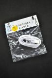 Usb-cable Type-C 4you SNAKE (2.1A, Шкір.обплетка, Premium, білий, ФІРМ. пакет) Ціна Тижня!