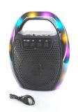 Портативная колонка ESS-109B (USB+SD+Bluetooth+FM+дисплей+адаптер от сети+1-динамик) Black