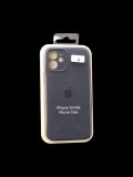 Чехол iPhone 12mini Silicon Case original FULL Camera №8 Dark blue (4you)