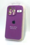Чохол iPhone 14Pro Silicon Case original FULL Camera № 30 purple ( 4you )
