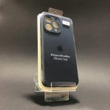 Чехол iPhone 14ProMax Silicon Case original FULL Camera №8 dark blue (4you)