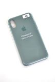 Чехол iPhone X/XS Silicon Case original FULL №68 viridian (4you)