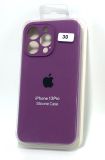 Чохол iPhone 13Pro Silicon Case original FULL Camera №30 purple (4you)