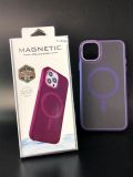 Чохол iPhone 15Pro Silicon SPACE with MagSafe Violet
