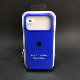 Чохол iPhone 17ProMax Silicon Case original FULL №48 indigo (4you)
