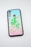 Чехол Xiaomi Redmi 8A Silicon Glass Glitter Spring D5 "Акционная цена"