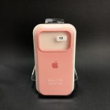 Чохол iPhone 17Pro/18Pro Silicon Case original FULL №12 salmon pink (4you)