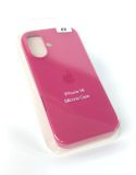 Чохол iPhone 16 Silicon Case original FULL №69 raspberry (4you)