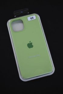 Чехол iPhone 15 Silicon Case original FULL №65 pistachio (4you) "Акционная цена"