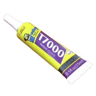 Клей силиконовый MECHANIC T7000 черный (15 мл,тюбик с дозатором) (М) 