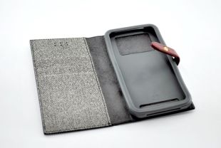 Чехол-книжка 4you BELT 3,5"- 4" grey универсальная  "Акционная цена"
