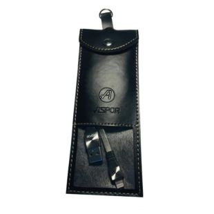 Usb-cable iPhone 5 Aspor A159 2.4A 1.2m (плоский, метал.коннектор) Grey