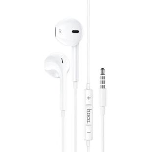 Гарнитура HOCO M101 (микрофон,круглый шнур) White