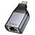 Перехідник HOCO UA35 Type-C-RJ45 Grey