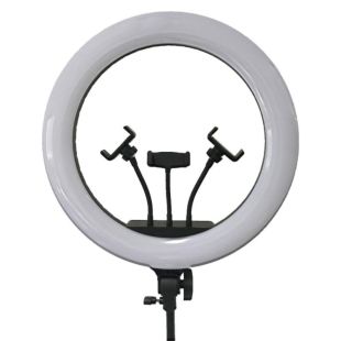 Кольцевая лампа RING FILL LIGHT QX-360 36см 14" (c тремя держателеми, без подставки)