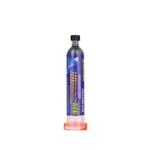 Клей поліуретановий Mechanic SP6, чорний, 30ml, у шприці, швидкосох (М)